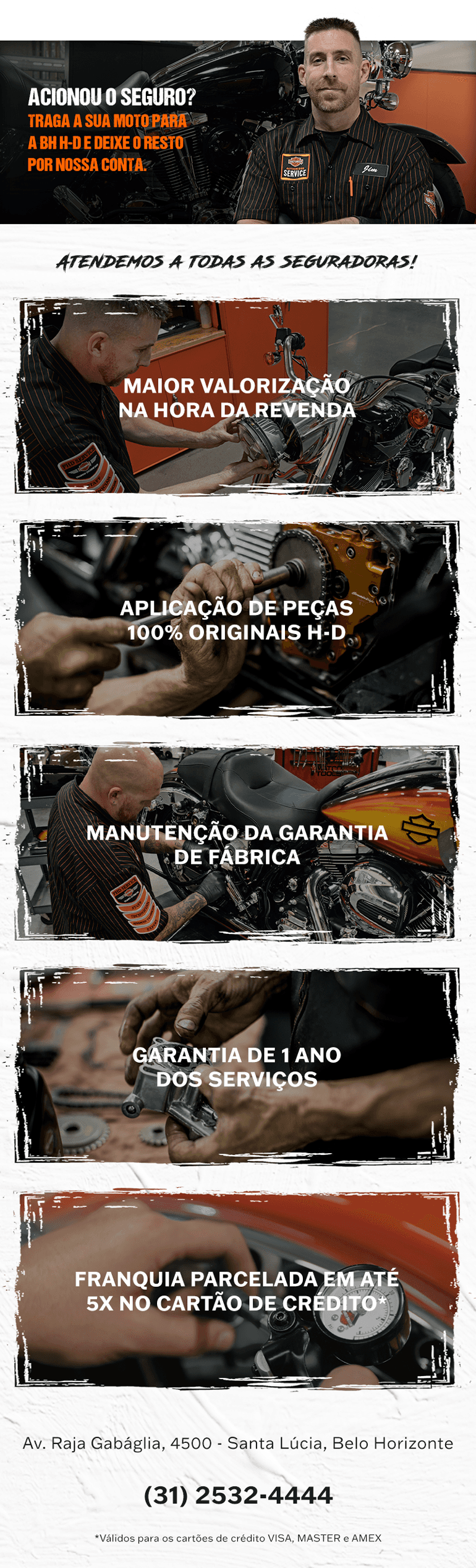 Segurança em cada Ride