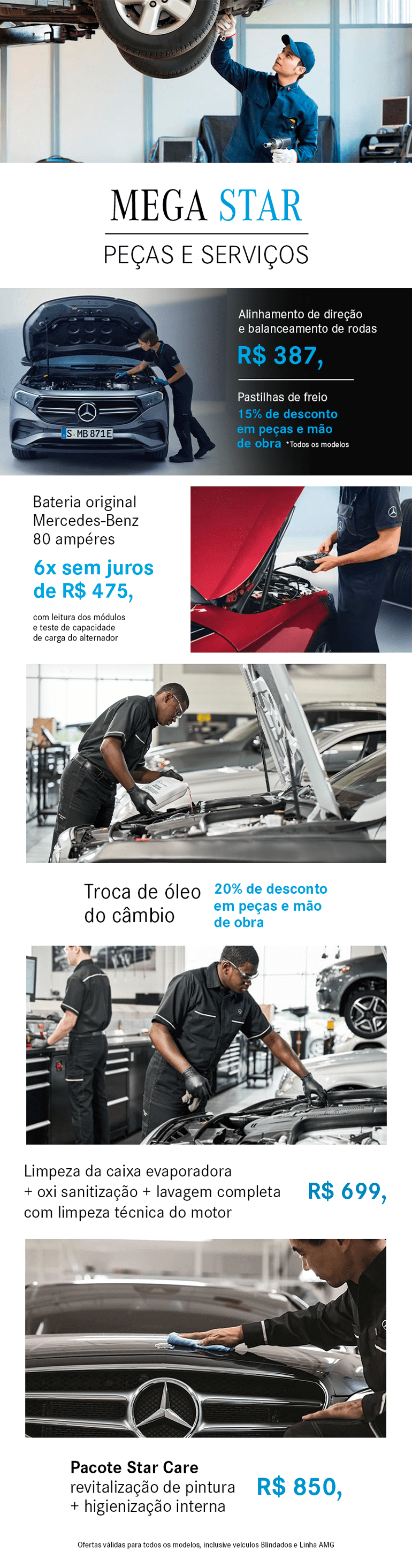 Serviços - Mercedes-Benz - Outubro