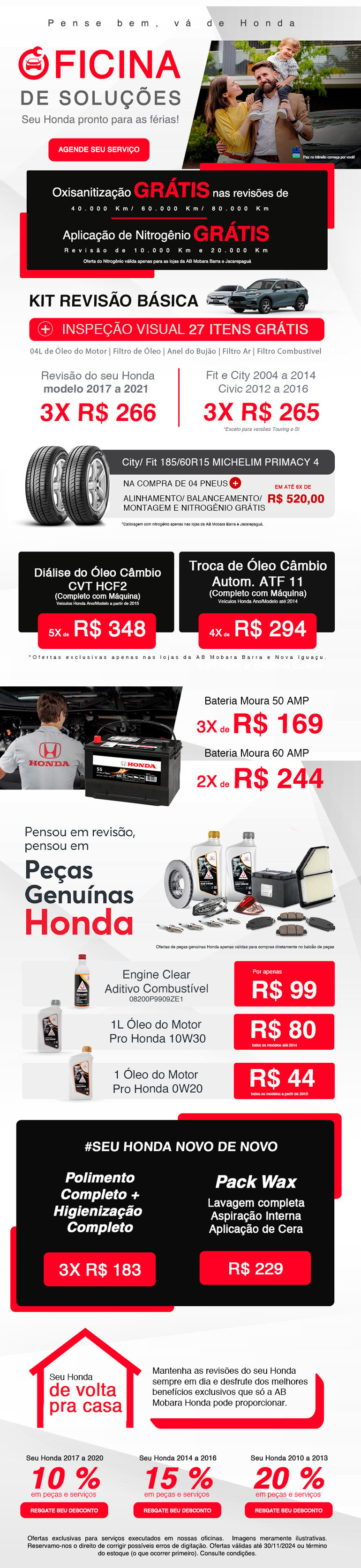 Novembro - Serviço - Honda