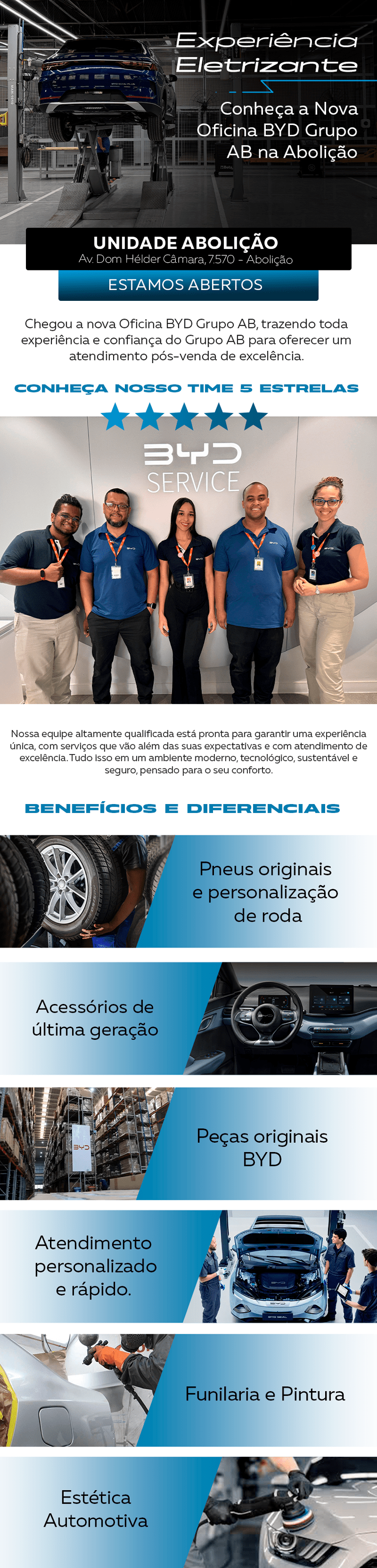 Serviços - BYD