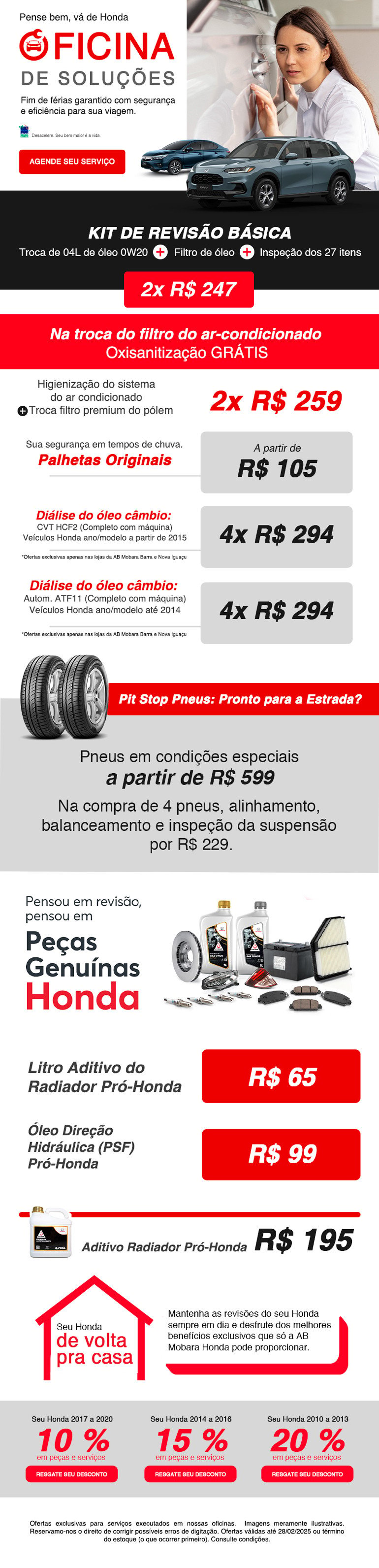 Serviços - 02 - Honda