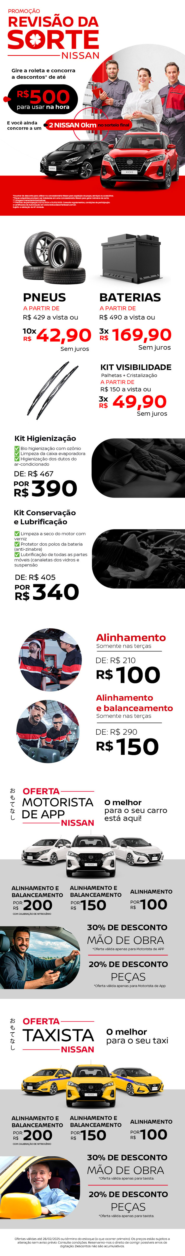 Serviços - 02 - Nissan