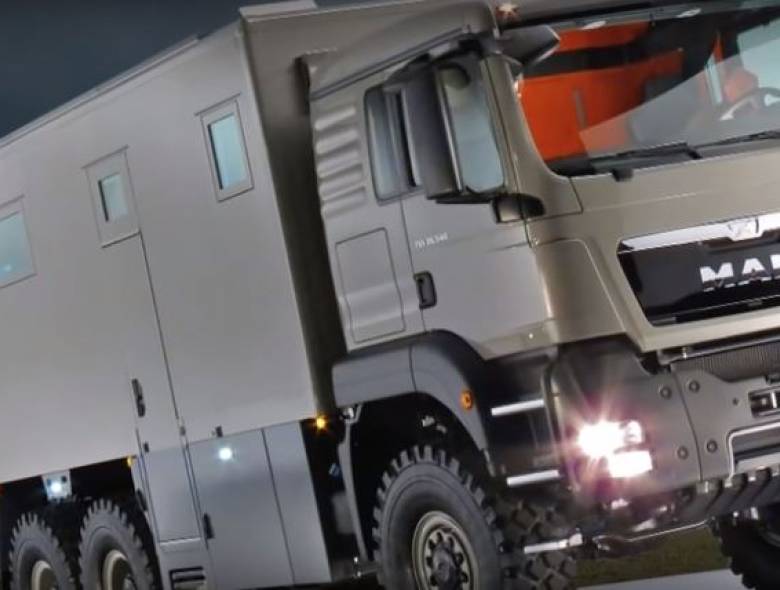 Este MAN 6×6 é o MotorHome (mais insano) para viajar